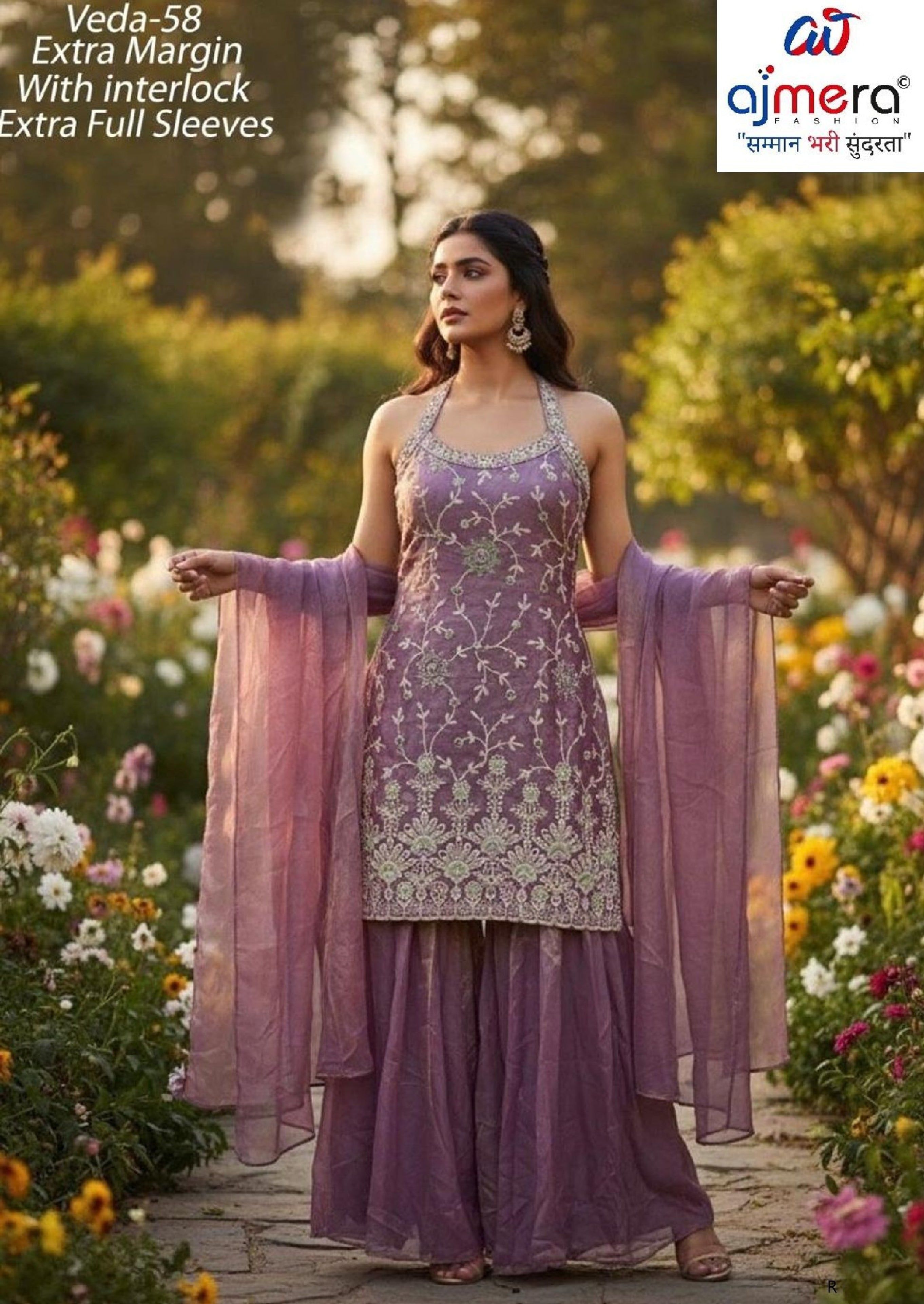 Elegant Designer Party Wear Rangoli Gown for Women | SHP-VEDA-58
