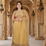 Designer Georgette Gown for Women | KTX-CHANDERI