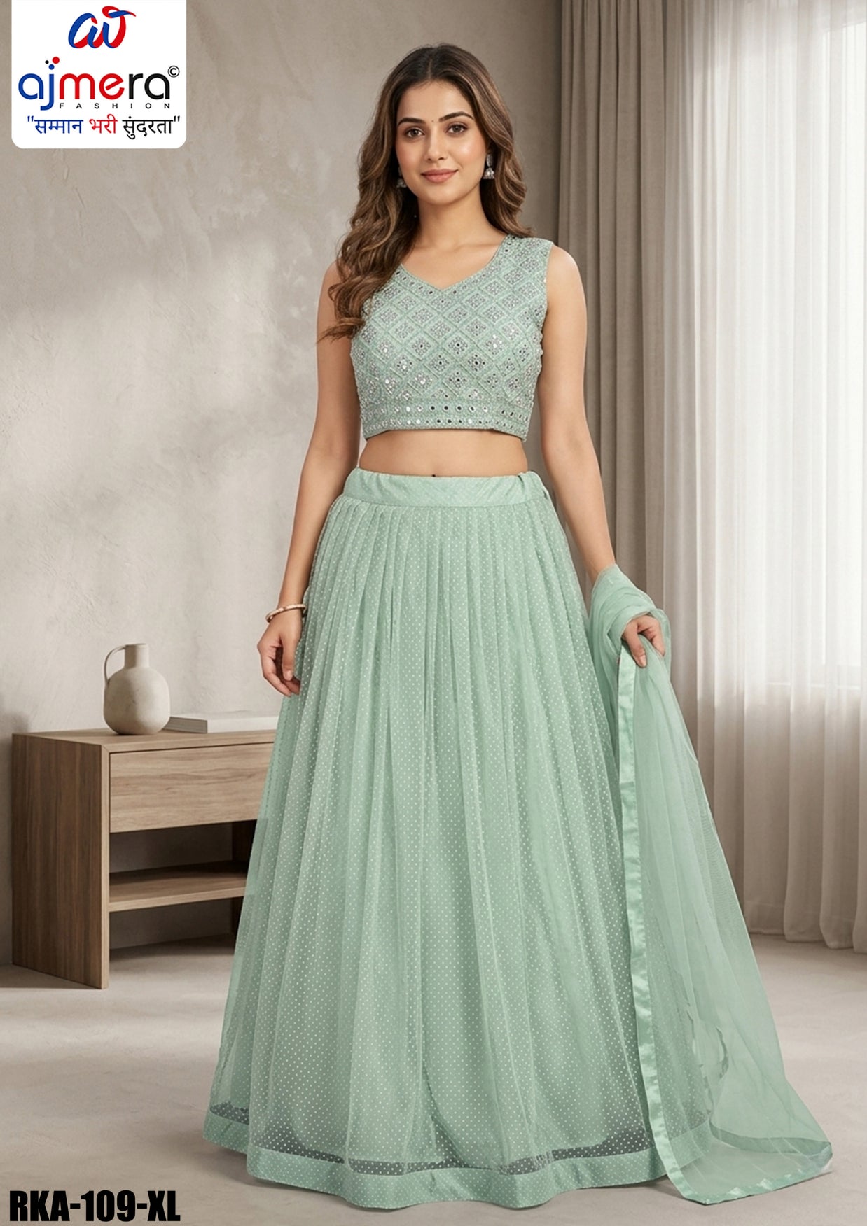 Elegant Designer Party Wear Gown for Women | RKA-109-XL
