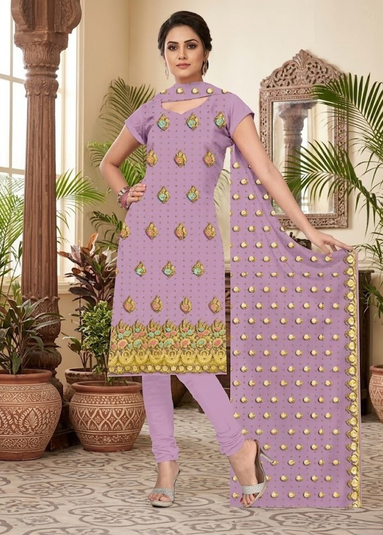 Bulk Unstitched Suit Collection for Garment Dealers | RID-SHUBHMAN