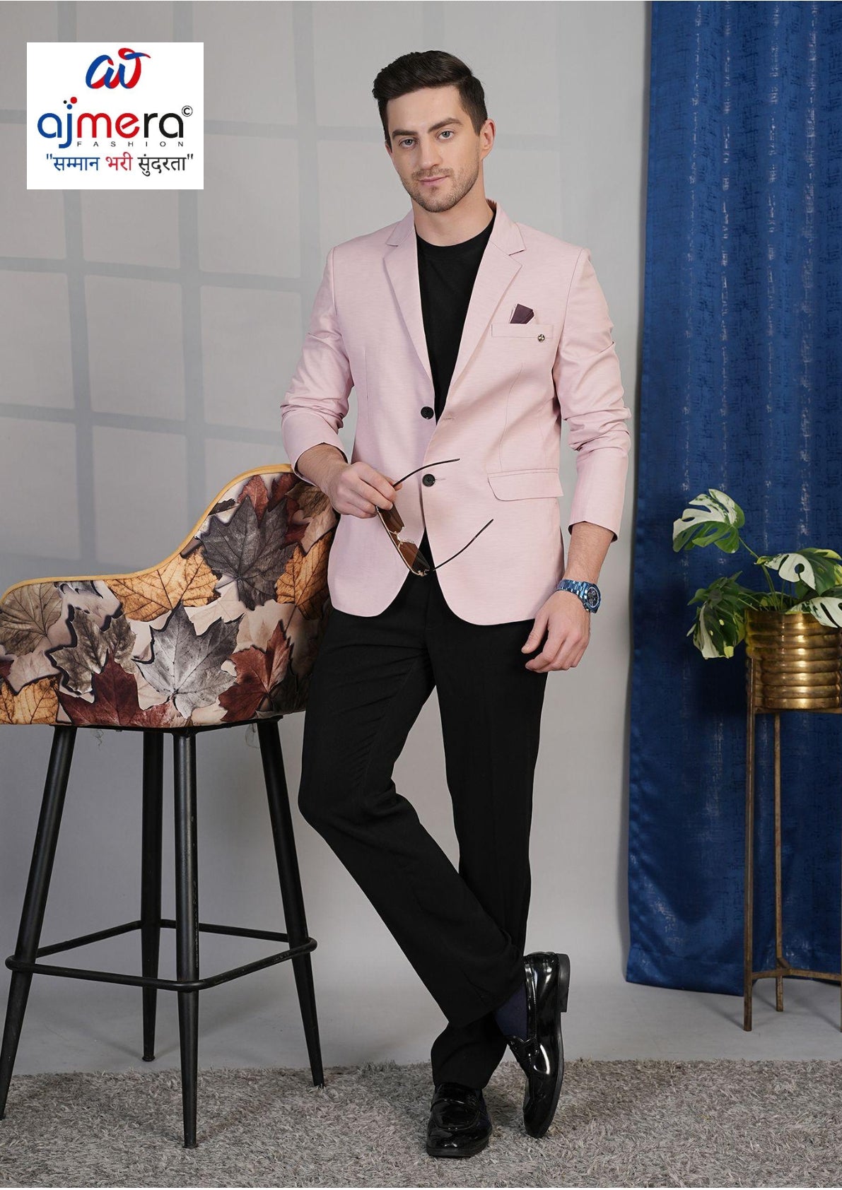 Premium Men’s Formal Blazer for Business & Party Wear | SNA-MBC12242-1