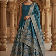 Designer Brocket Gown for Women | CRY-IR259