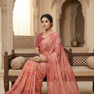 Exclusive Printed Saree with Blouse Piece for Elegant Ethnic Look  | SSR-ASEEMA