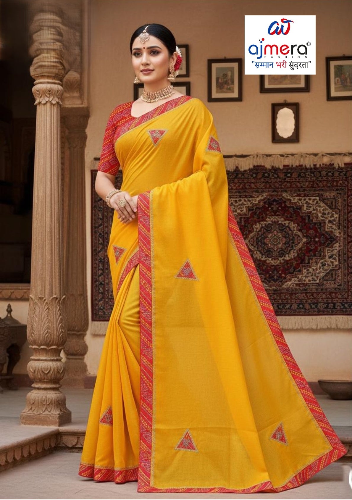 Saree Manufacturer in Surat with Blouse Piece for Premium Ethnic and Traditional Wear | RAL-BHOOL BHULAIYAA