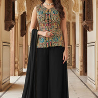 Designer Georgette Gown for Women | KTX-4019-XL