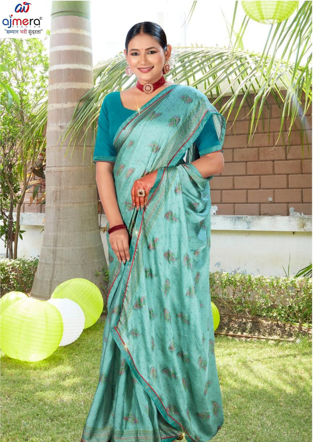 Stylish Printed Saree with Blouse Piece for Traditional Celebrations  | PRM-ASTROLOGY
