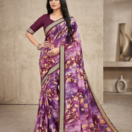 Fashionable Printed Saree with Blouse Piece for Festive Collection | RDD-REKHA
