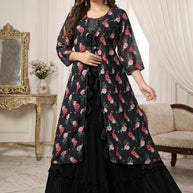 Elegant Designer Party Wear Gown for Women | PNC-782