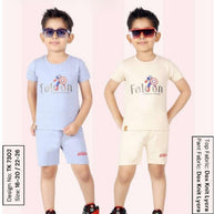 Kids T-Shirt & Pant Set Supplier in Surat | TBA-7302-22X26