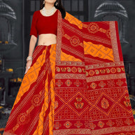 Daily Wear Cotton Saree with Without Blouse for Premium Ethnic and Traditional Wear | DS-KAILASHPATI