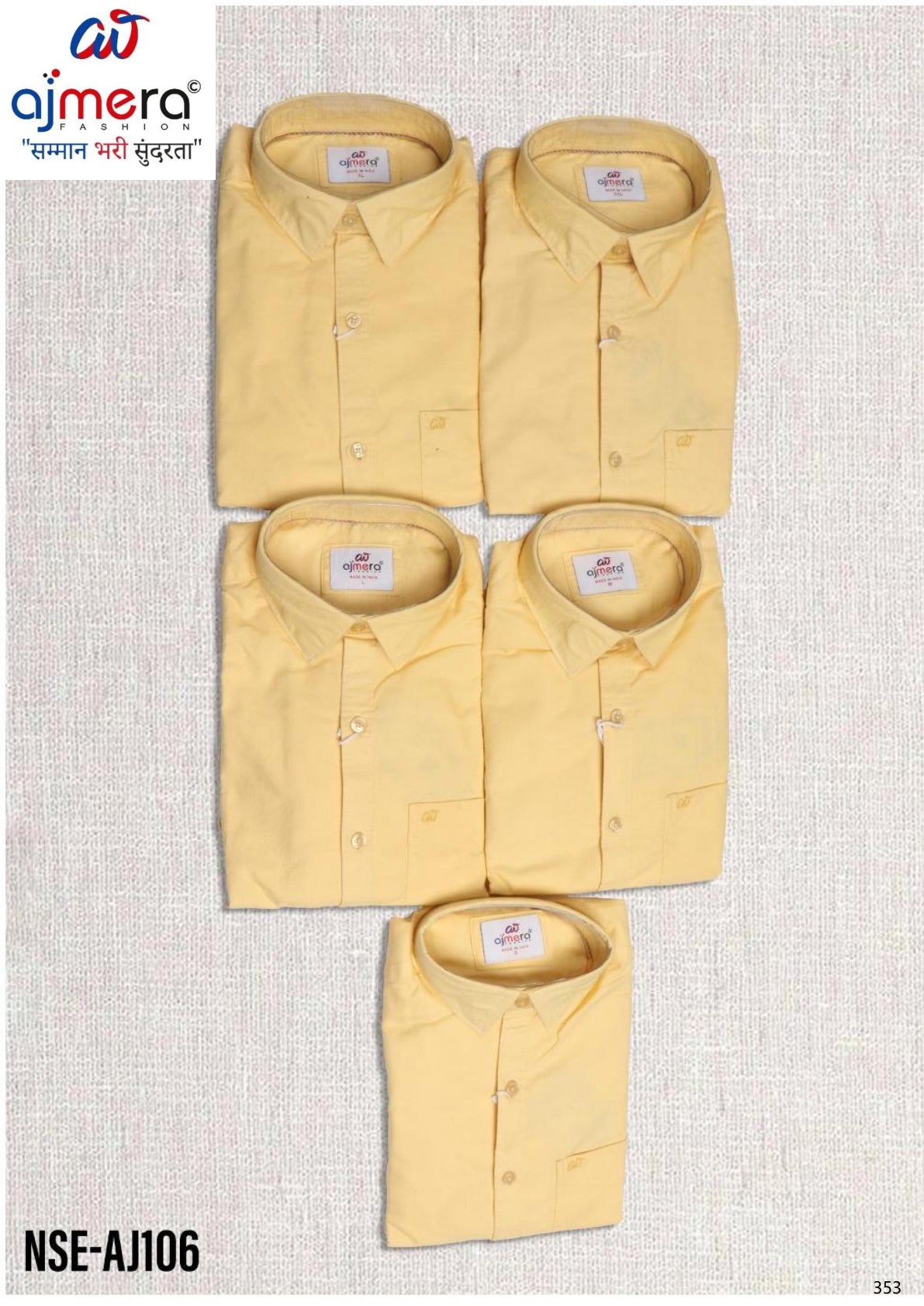 Mens Shirt Wholesale Supplier India | NSE-AJ106