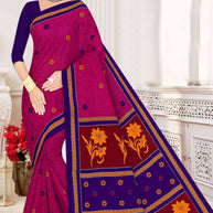 Fancy Cotton Saree with Without Blouse for Premium Ethnic and Traditional Wear | DS-5G