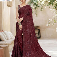 Designer Printed Saree with Blouse Piece for Special Occasions  | RDD-YUKTI VOL-55
