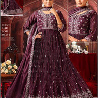 Women Gown Manufacturer Designer Georgette Gown for Women | SHP-6118