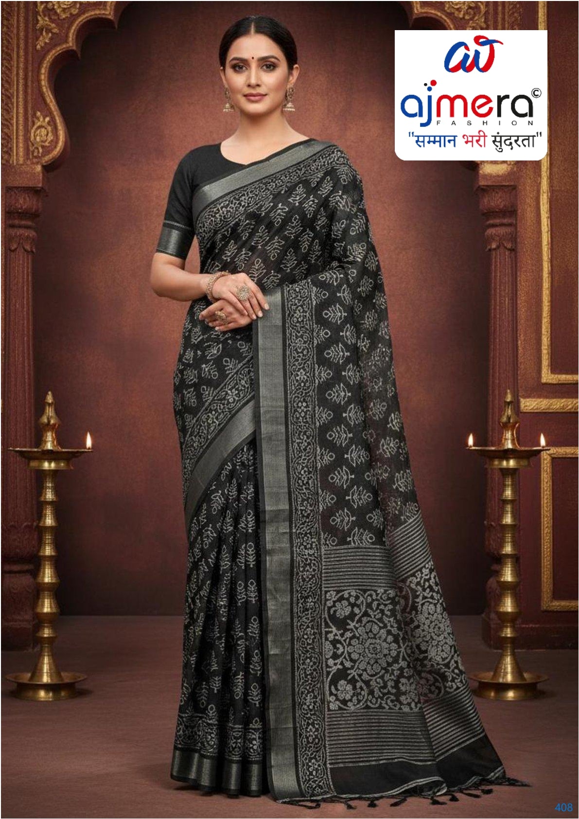 Suti Cotton Saree with Blouse Piece for Premium Ethnic and Traditional Wear | YDP-MUSKAN JARI PATTA