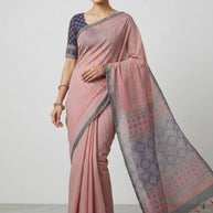 Digital Printed Saree with Blouse Piece for Premium Ethnic and Traditional Wear | RYT-AJRAKH SILK