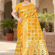 Designer Jacquard Silk Saree with Blouse Piece for Traditional Occasions | TUL-PREM PAKHI SILK VOL-06