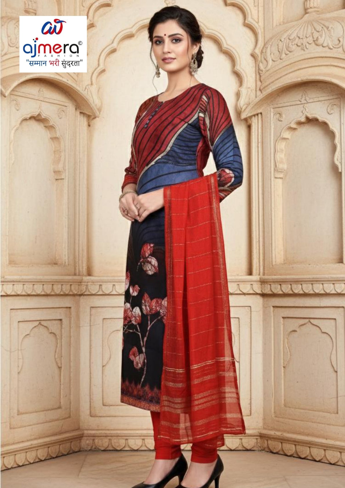 Plus Size Designer Kurti Set for Women | KRJ-ISHIKA