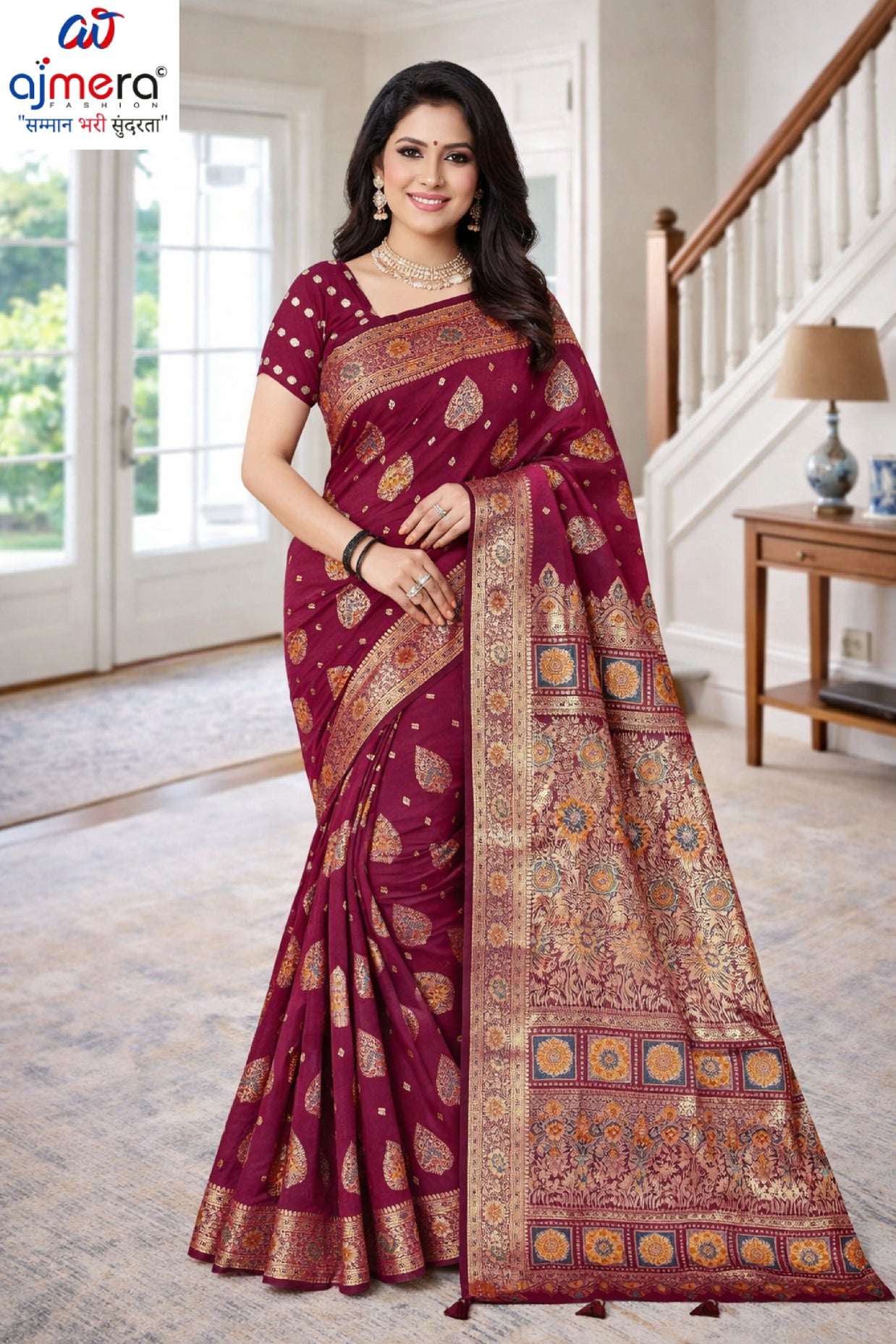 Grand Craft Jacquard Silk Saree With Blouse Piece | TUL-CLEAR SILK VOL-18