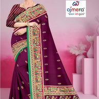 Trendy Printed Saree with Blouse Piece for Women’s Ethnic Wardrobe | PSM-RAPIDO-A