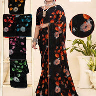 Beautiful Printed Saree with Blouse Piece for Cultural Celebrations  | SSR-KALASONA