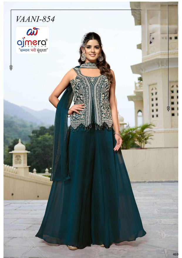 Designer Rangoli Gown for Women | JNX-VAANI854-XL