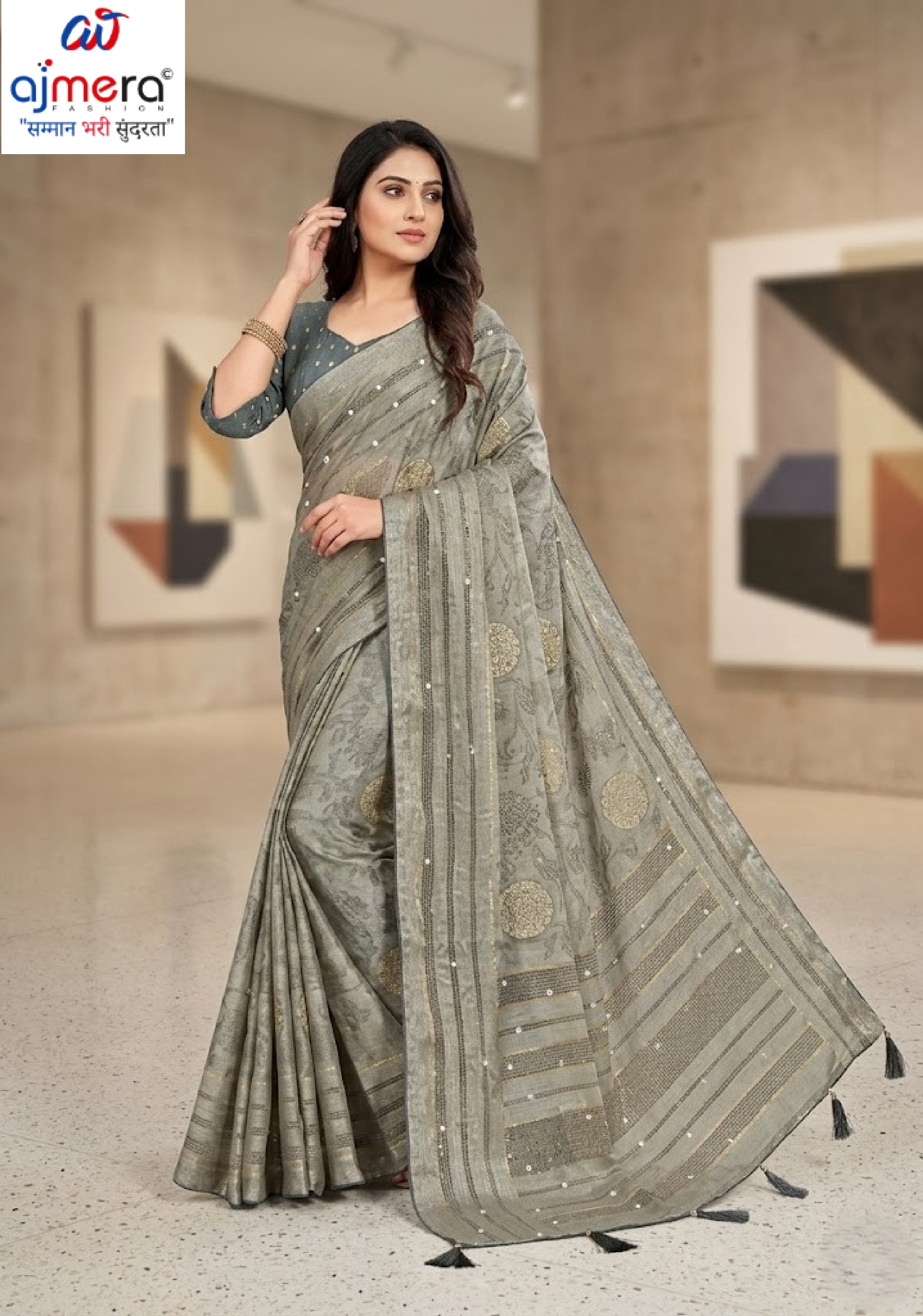 Stylish Printed Saree with Blouse Piece for Traditional Celebrations  | RDD-VEENA VOL-08