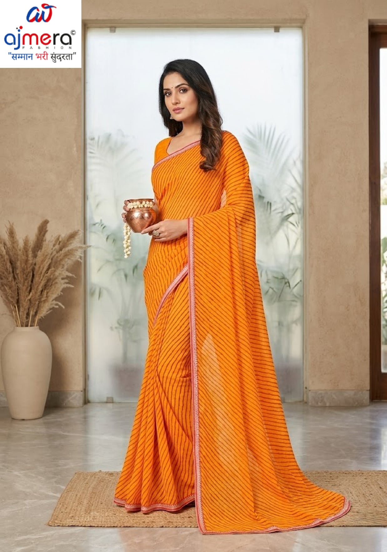 Beautiful Printed Saree with Blouse Piece for Cultural Celebrations | VER-HEERA-42263