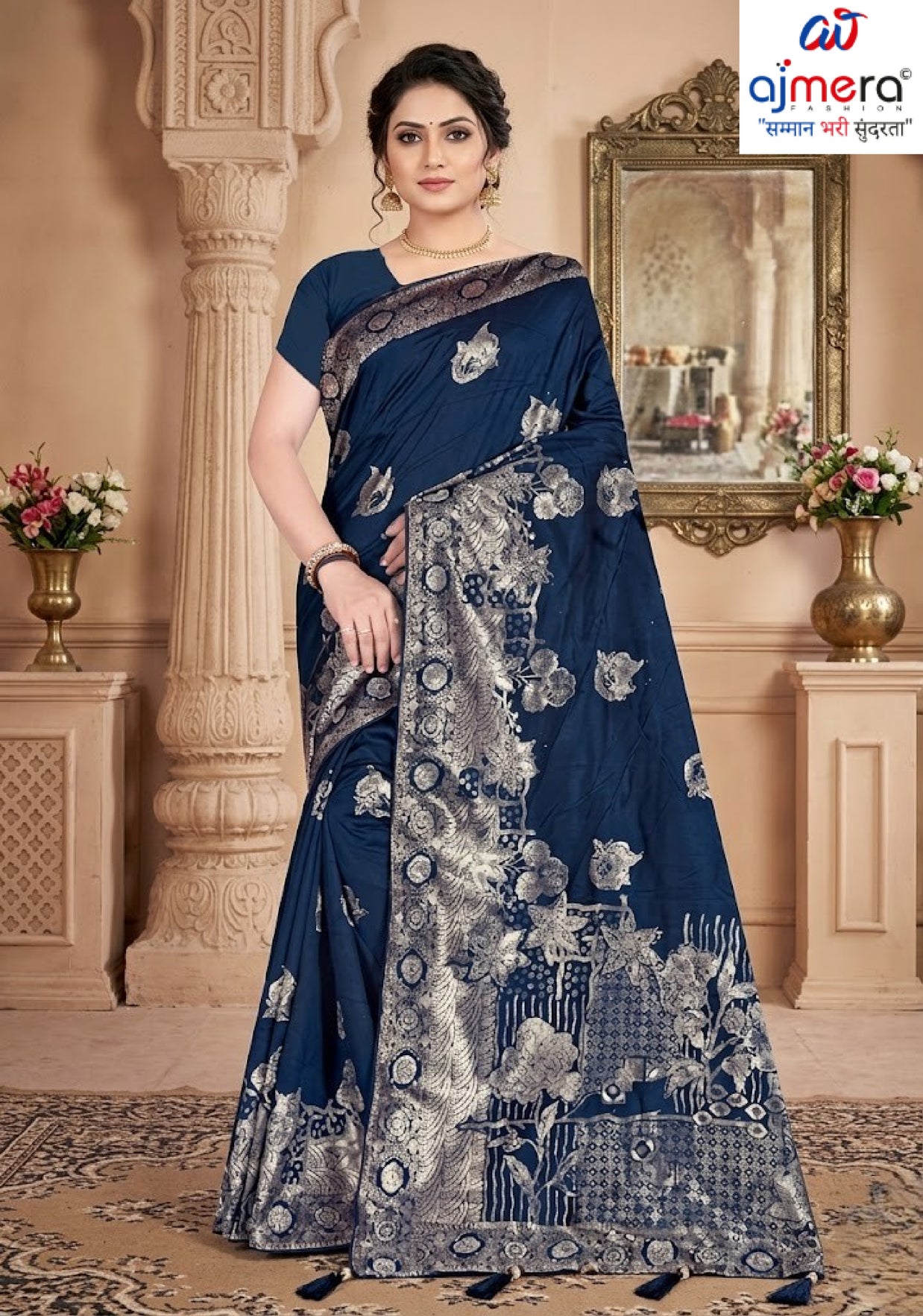 Premium Jacquard Silk Saree With Blouse Piece | TUL-HUMJOLI SILK VOL-19
