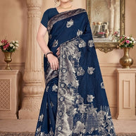 Premium Jacquard Silk Saree With Blouse Piece | TUL-HUMJOLI SILK VOL-19