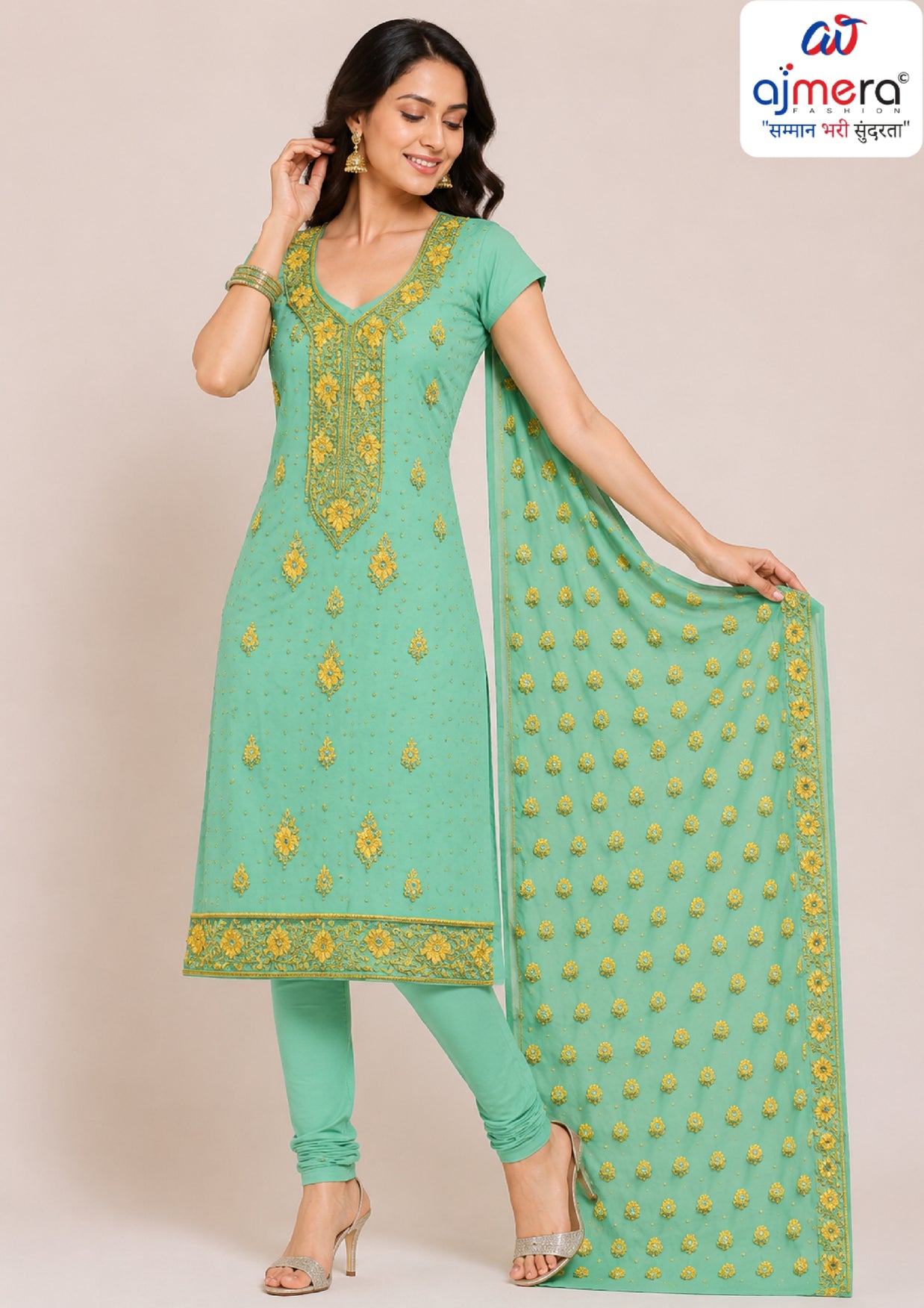 Premium Jaam Unstitched Suit Set | RPY-CHARGER-2