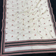 Apricot Linen Saree with Blouse for Premium Ethnic and Designer Wear | ALL-APRICOT-160