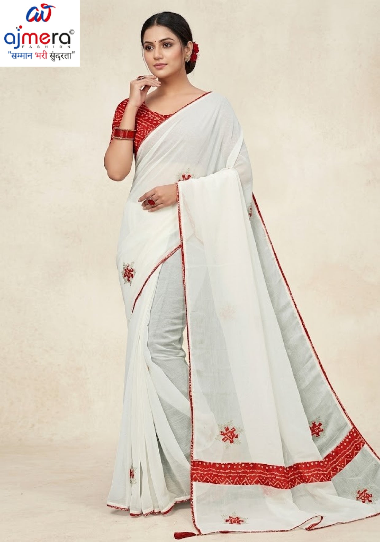 Exclusive Printed Saree with Blouse Piece for Elegant Ethnic Look  | SSR-EFFORT