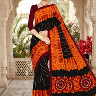 Fancy Cotton Saree with Without Blouse for Premium Ethnic and Traditional Wear | DS-5G