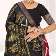 Stylish Printed Saree with Blouse Piece for Traditional Celebrations  | RDD-VARSHINI VOL-04