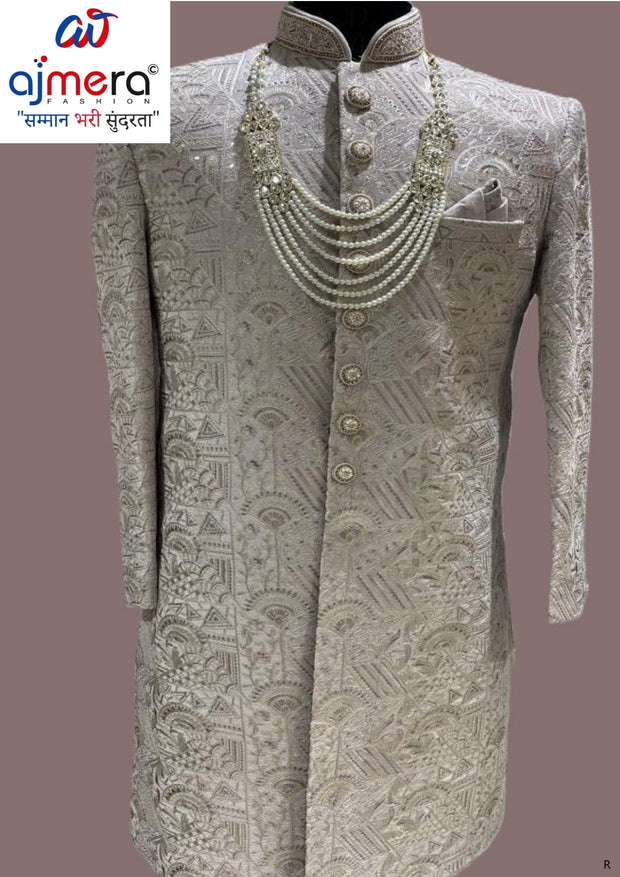 Mens Sherwani Wholesaler for Retailers | SNA-MSW11245