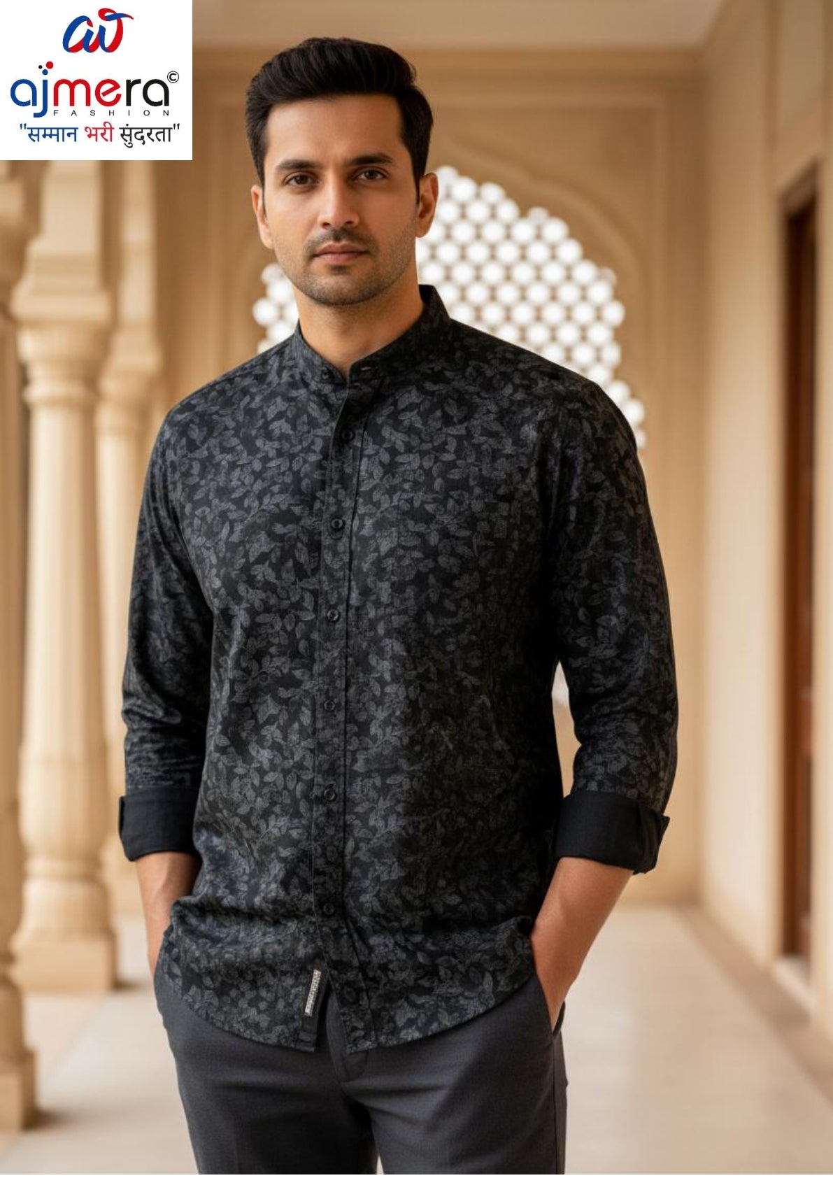 Mens Shirt Wholesale Supplier India for Retailers | MRS-LINAN PRINT KURTA