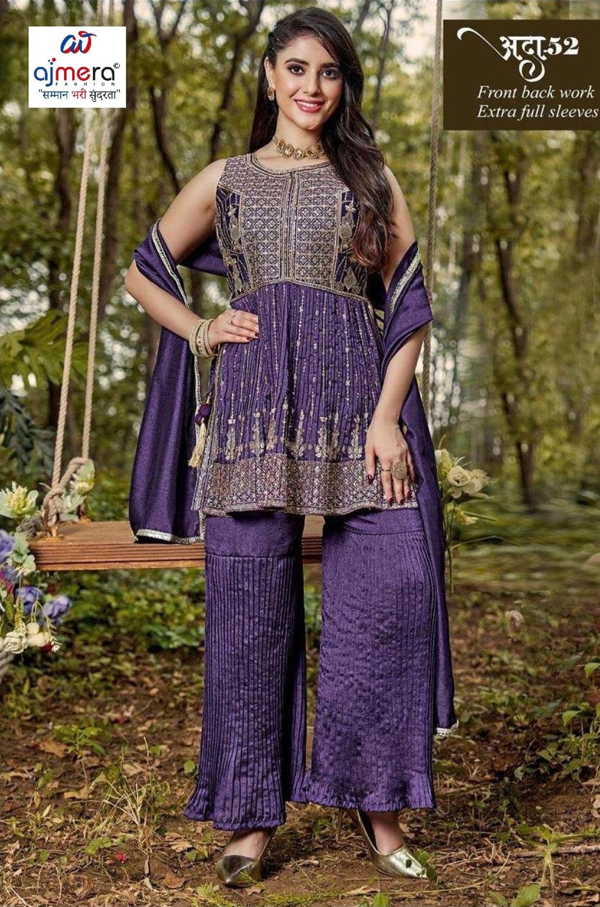 Elegant Chinon Designer Party Wear Gown for Women | SHP-ADDA-52