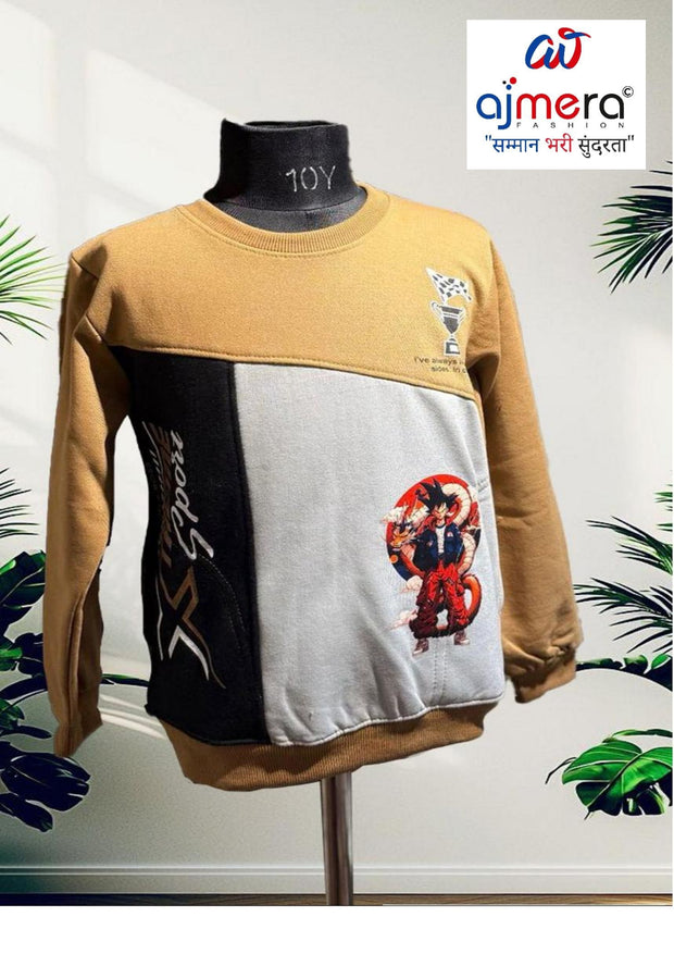 Wholesale Boys Printed Cotton T-Shirt | SIB-12010