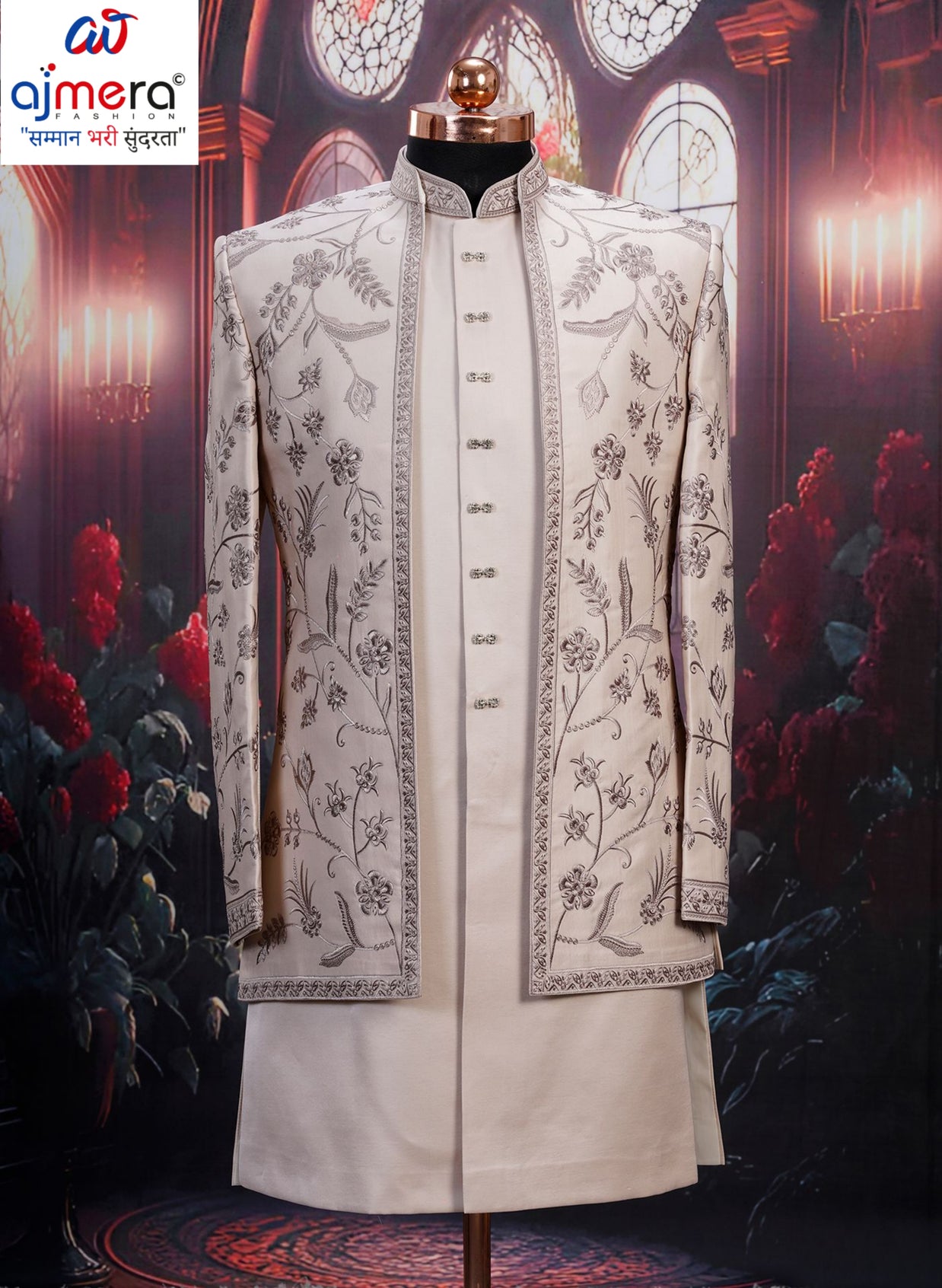 Premium Men's Indo Western for Wedding & Party Wear | SNA-MIN11714