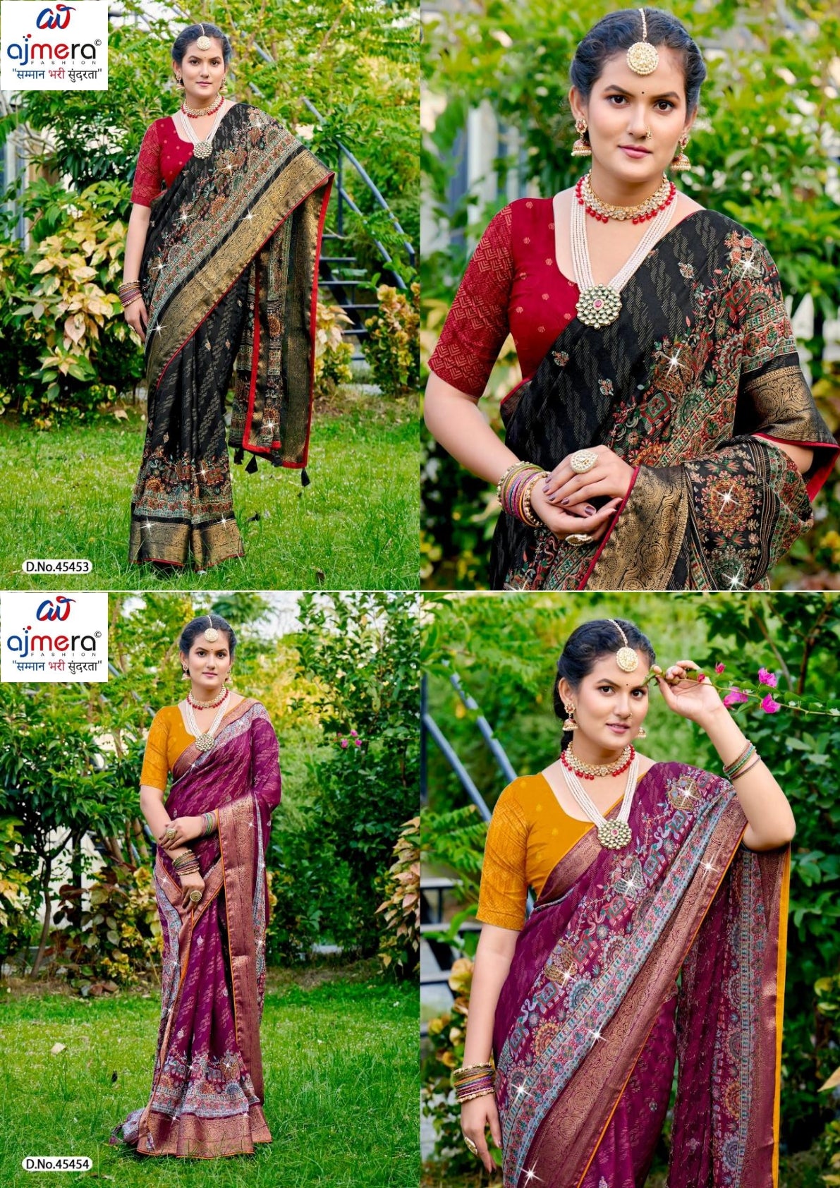Exclusive Printed Saree with Blouse Piece for Elegant Ethnic Look  | VDT-SUNIDHI-7