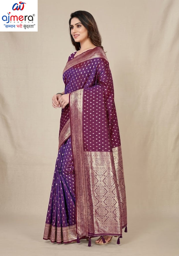 Fashionable Jacquard Silk Saree with Blouse Piece for Special Events | TUL-VEERA SILK VOL-01