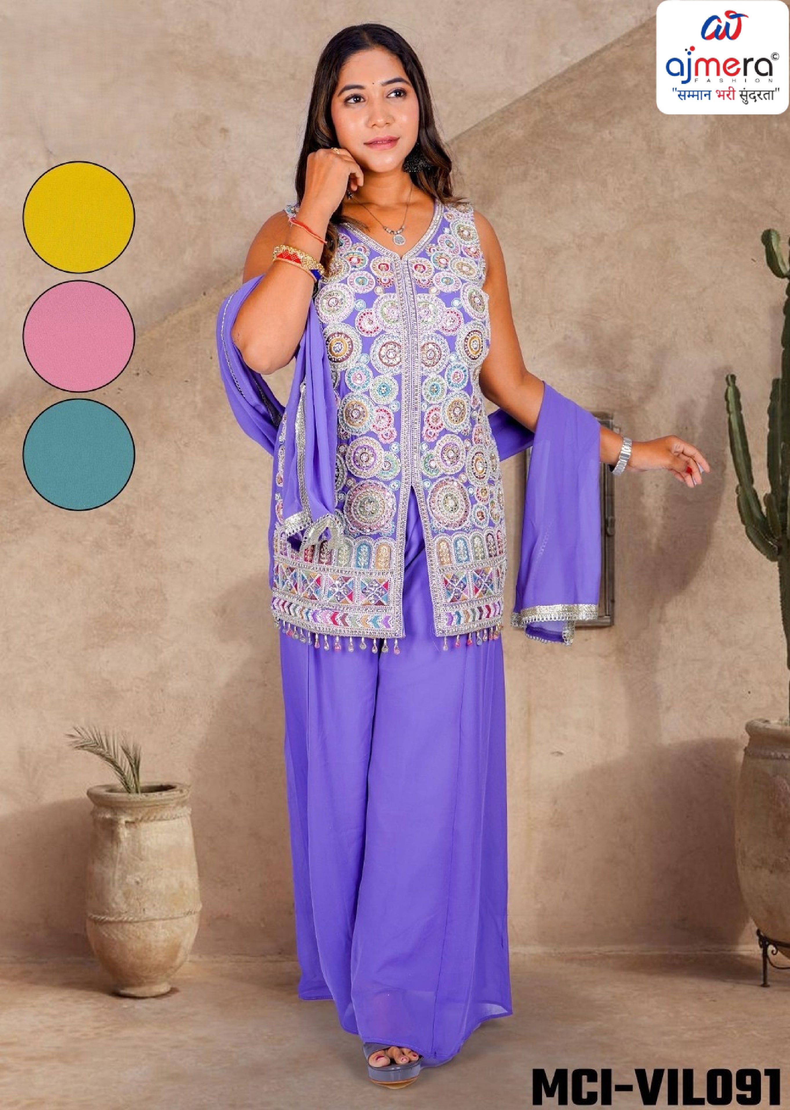 Gown for Women Wholesale Designer Party Wear Gown | MCI-VIL091