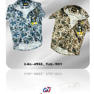 Printed Cotton Kids Shirt Wholesale in Surat | VNA-N322