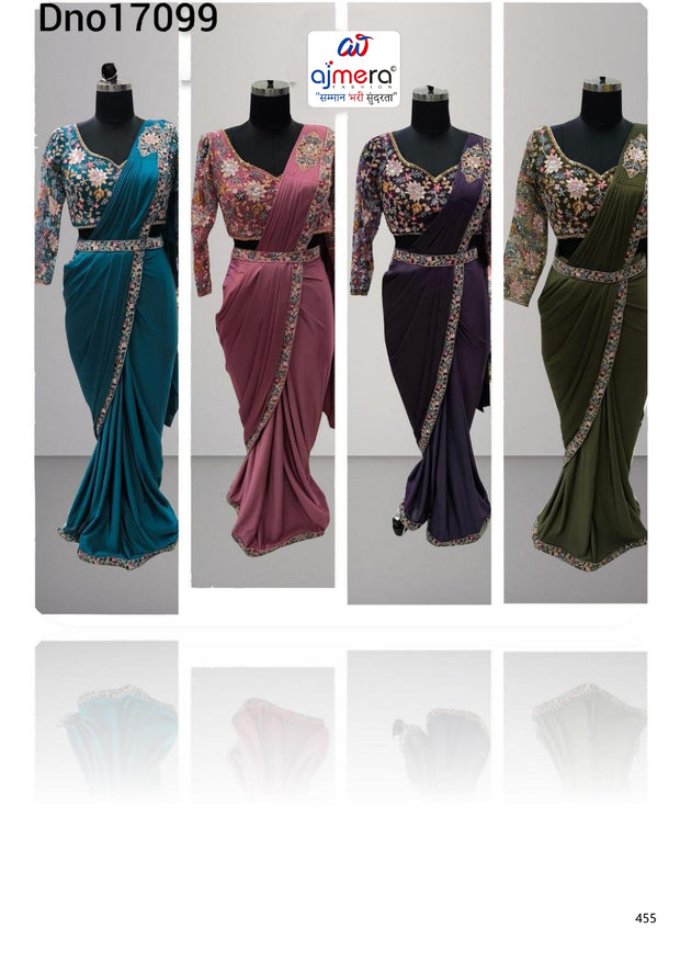 Designer Lycra Gown for Women | SDO-217099