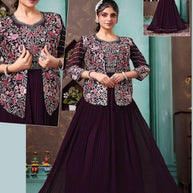 Elegant Jorjet Designer Party Wear Gown for Women | SHP-YAMI-409