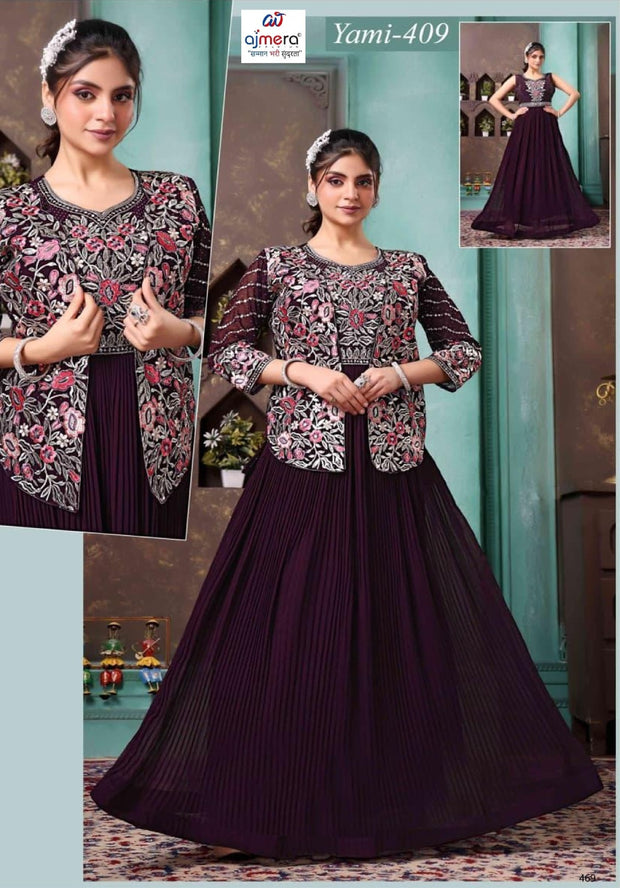 Elegant Jorjet Designer Party Wear Gown for Women | SHP-YAMI-409