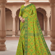Fancy Cotton Saree with Without Blouse for Premium Ethnic and Traditional Wear | MSS-SHIV VISTARA PESTAL