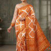 Digital Printed Saree with Blouse Piece for Premium Ethnic and Traditional Wear | STG-PENNER