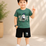 Boys T-Shirt Pant Set Wholesale in Surat | BCN-9315